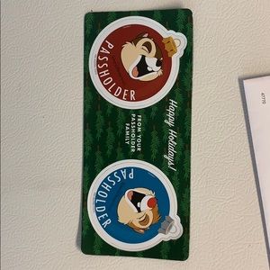 Disney Passholder Chip and Dale Dual Magnet